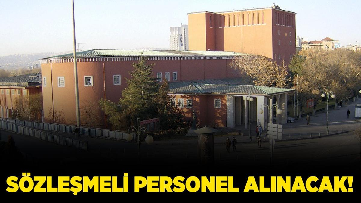 Ankara Devlet Opera ve Balesi 45 szlemeli personel alacak!