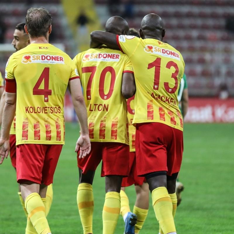 Kayserispor'da Stephane Bahoken golle tant