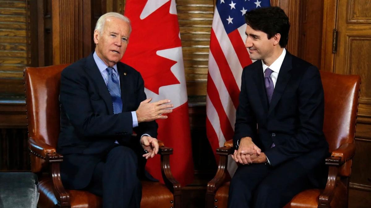 Trudeau ve Biden, Filistin'deki son gelimeleri grt