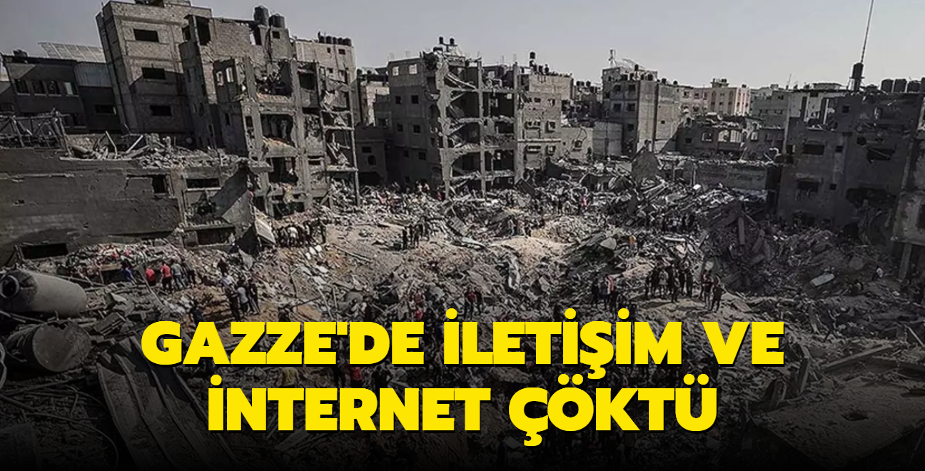 Gazze'de iletiim ve internet hizmetleri kt