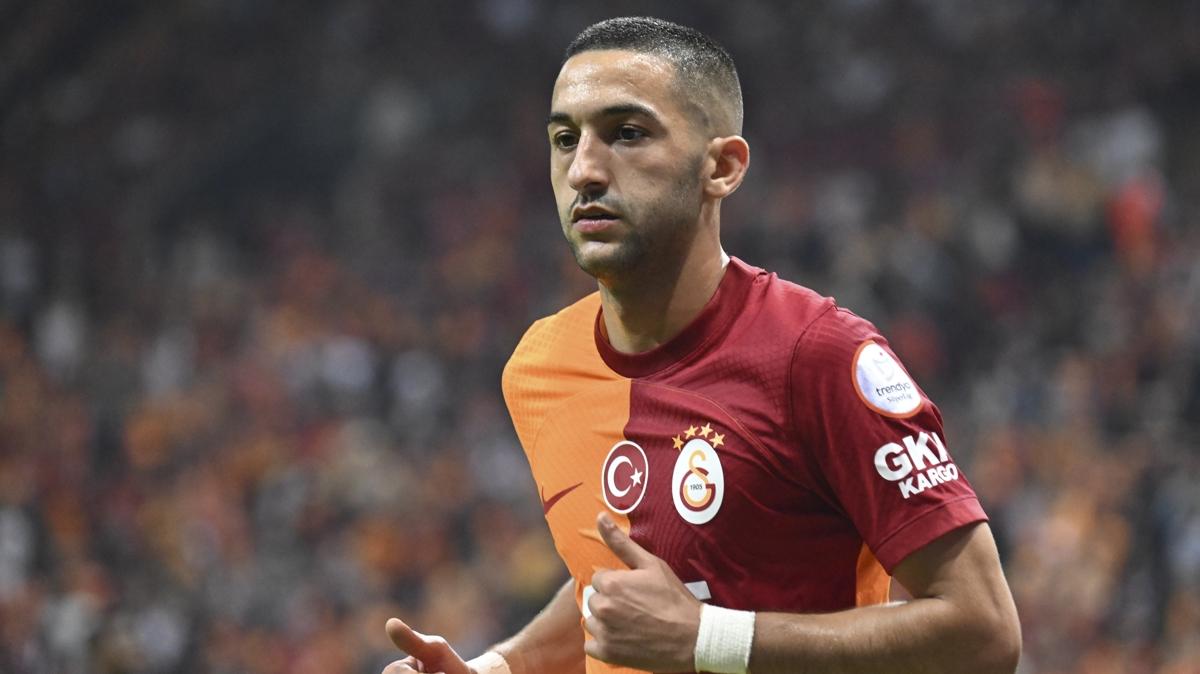 Galatasaray'da Okan Buruk, Hakim Ziyech iin kararn verdi