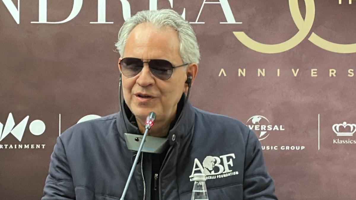 talyan tenor ve mzisyen Andrea Bocelli stanbul'da konser verecek