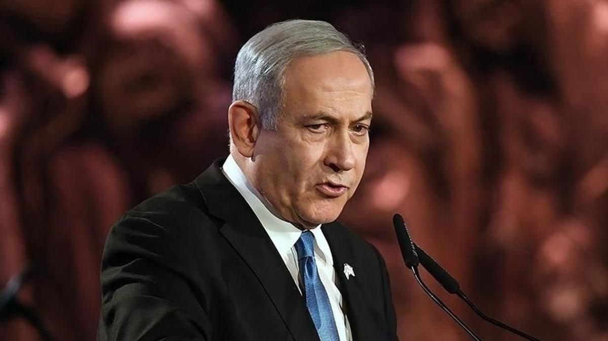 Netanyahu'dan Gazze'deki esirler iin aklama