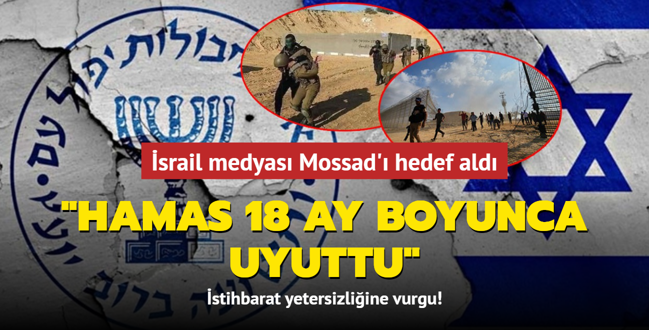 srail medyas Mossad' hedef ald... "Hamas 18 ay boyunca uyuttu"