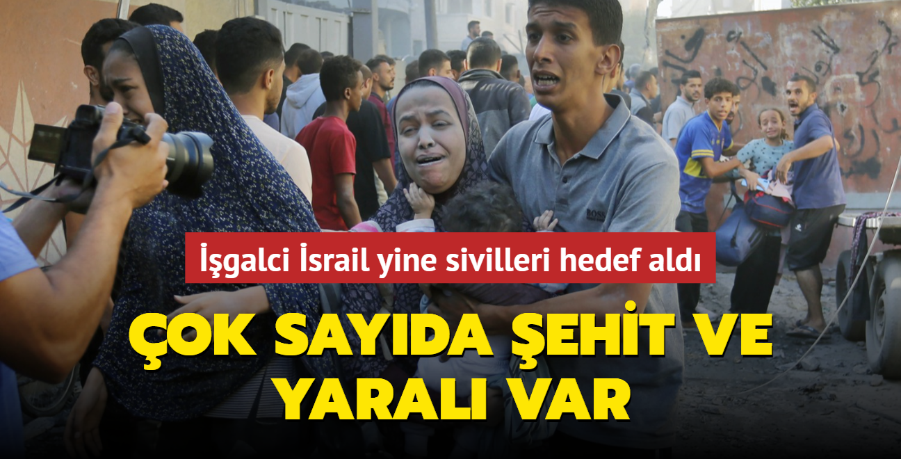 galci srail yine sivilleri hedef ald: ok sayda ehit ve yaral var