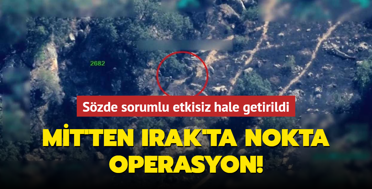 MT'ten Irak'ta nokta operasyon... Szde sorumlu etkisiz hale getirildi