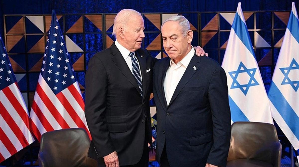 ABD Bakan Biden, Netenyahu ile grt