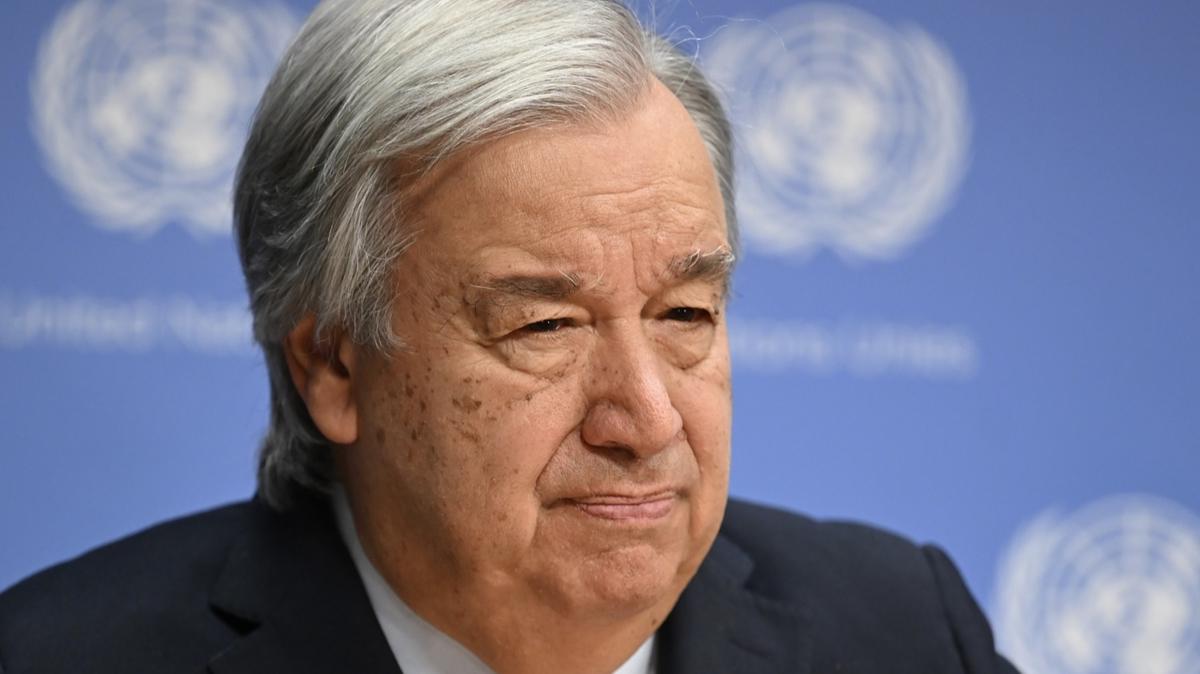 Guterres, Gazze iin 'insani atekes' arsn yineledi