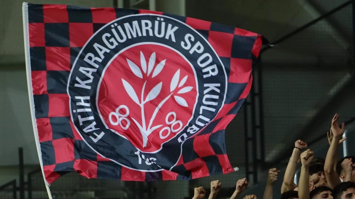 "Hedefimiz final oynamak" Fatih Karagmrk'ten iddial aklama
