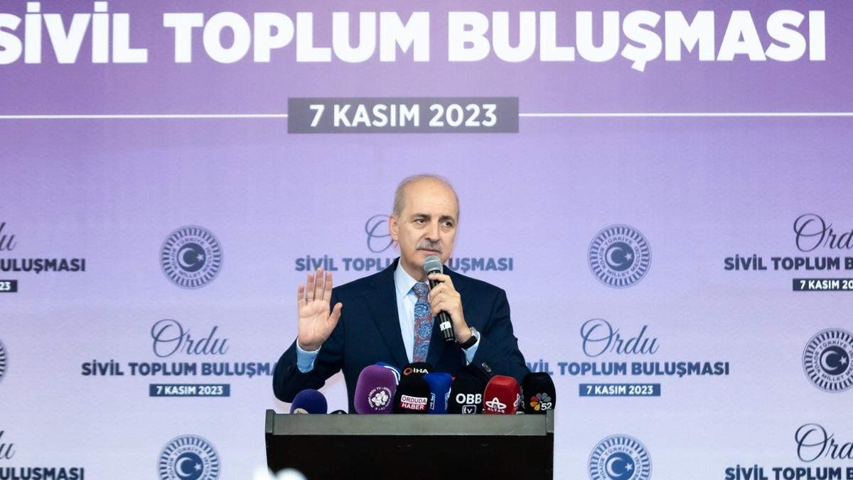 TBMM Bakan Kurtulmu'tan srail'in saldrlarna tepki: Seyirci kalan insanlk da sulu