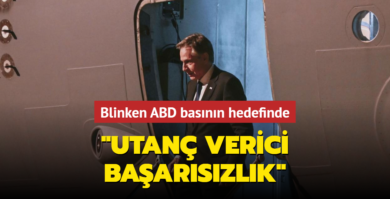 Blinken ABD basnn hedefinde... "Utan verici baarszlk"