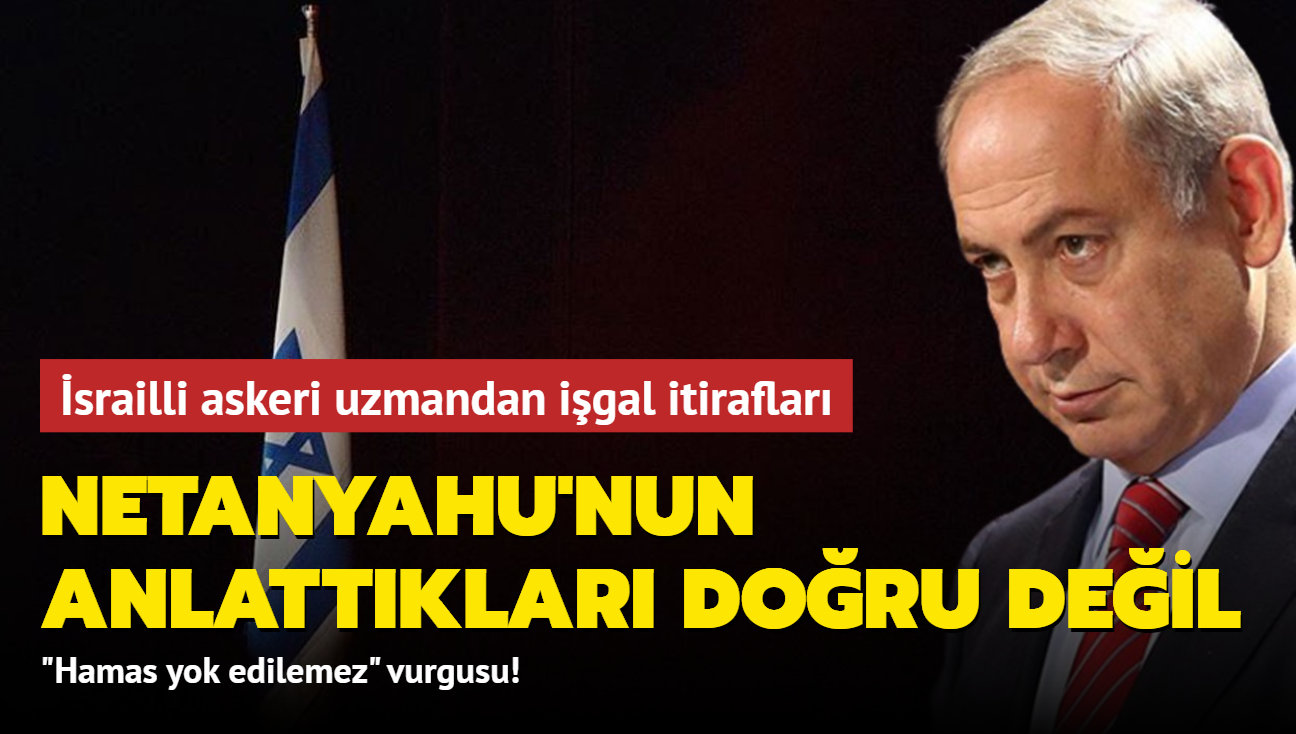 srailli askeri uzmandan igal itiraflar... Netanyahu'nun anlattklar doru deil