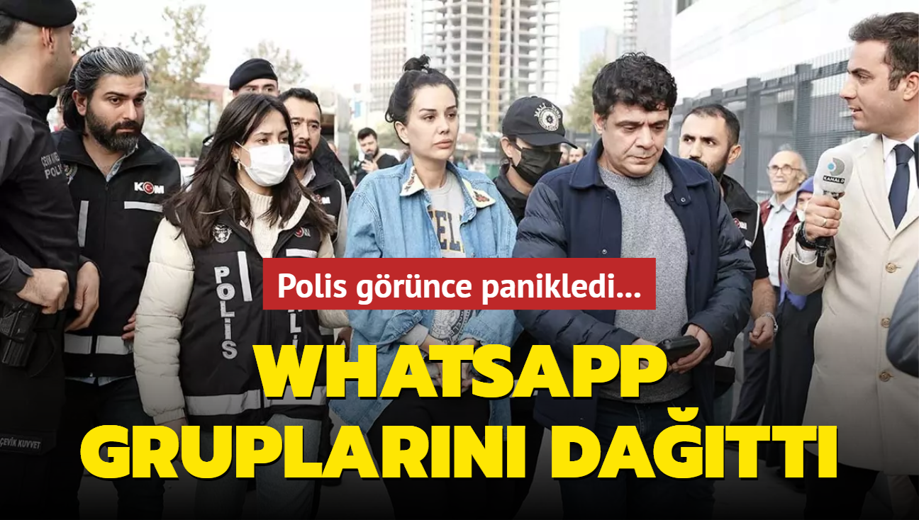 Polis grnce panikledi... WhatsApp gruplarn datt