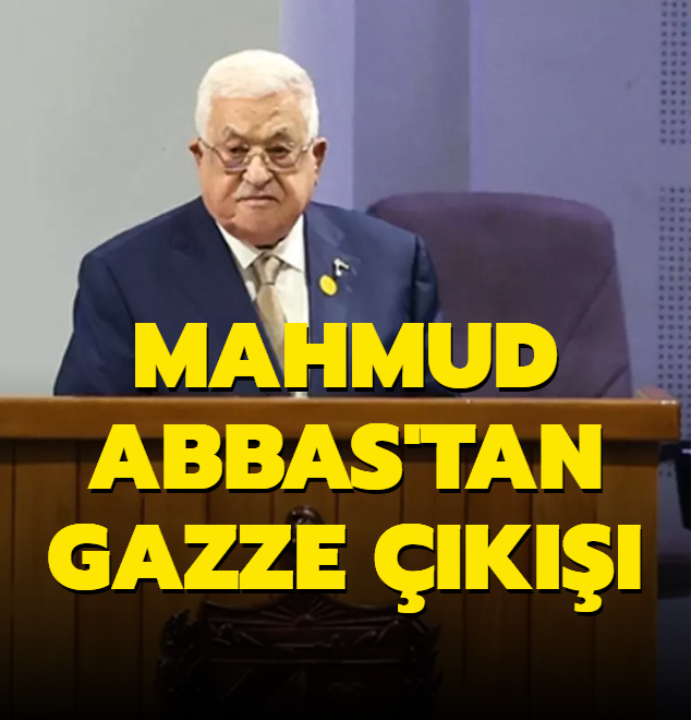 Abbas: Gazze'yi blme planlar kabul edilemez