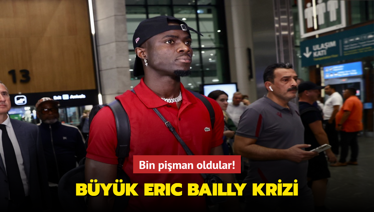 Bin piman oldular! Byk Eric Bailly krizi...