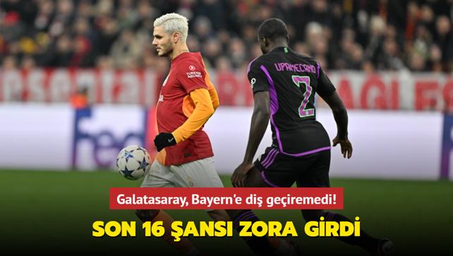 Ma Sonucu: Bayern Mnih 2-1 Galatasaray