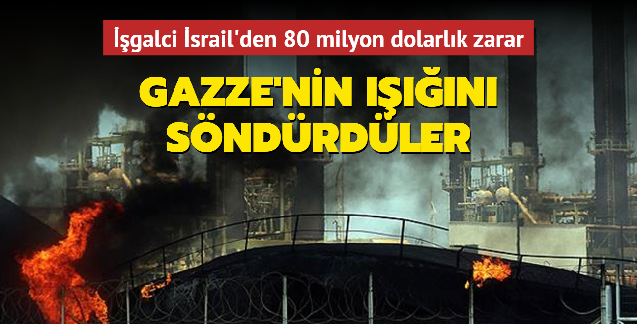 galci srail'den 80 milyon dolarlk zarar... Gazze'nin n sndrdler