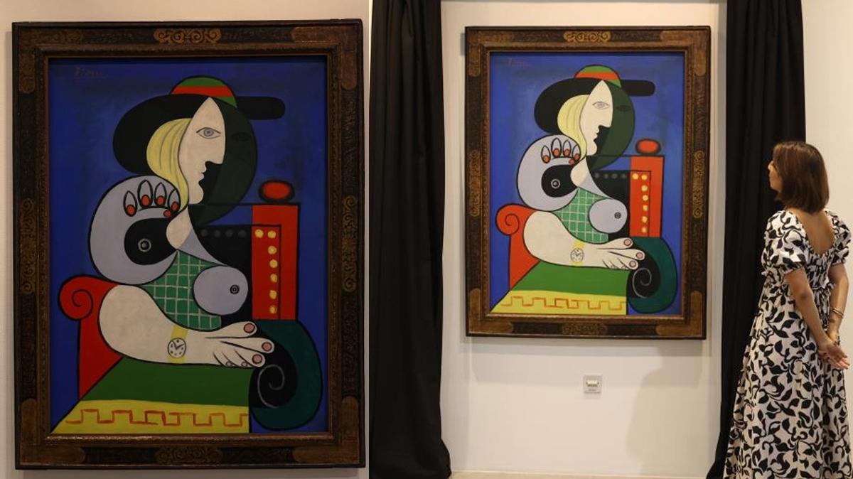 Pablo Picasso'nun ilham perisini resmettiği eseri rekor fiyata satıldı
