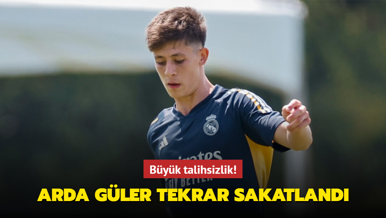 Byk talihsizlik! Arda Gler tekrar sakatland