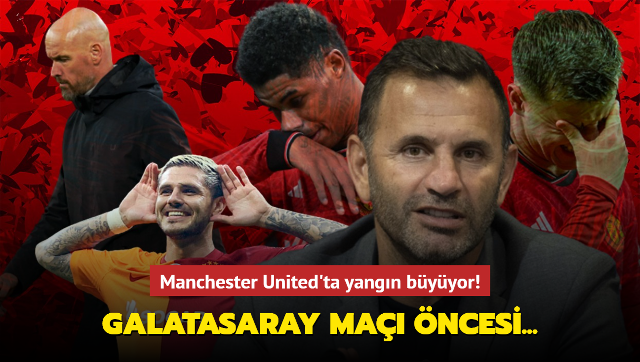 Manchester United'ta yangn byyor! Galatasaray ma ncesi...