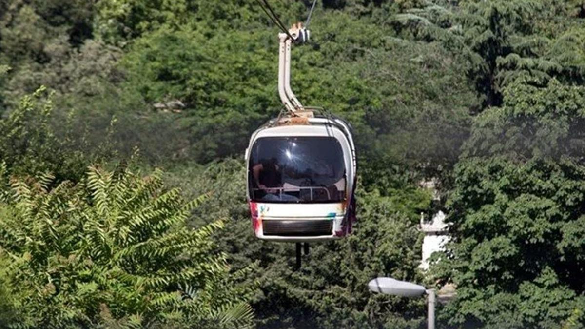 stanbul'da teleferik seferlerine hava engeli