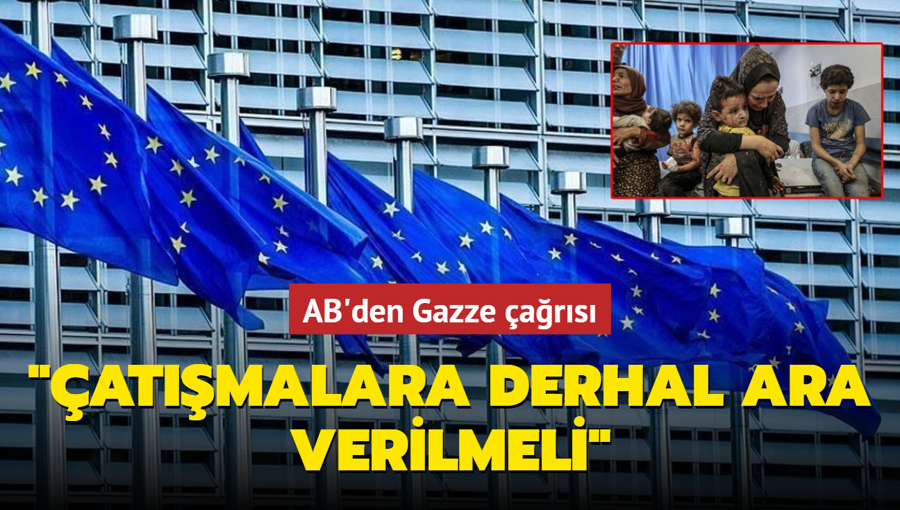 AB'den Gazze ars: atmalara derhal ara verilmeli