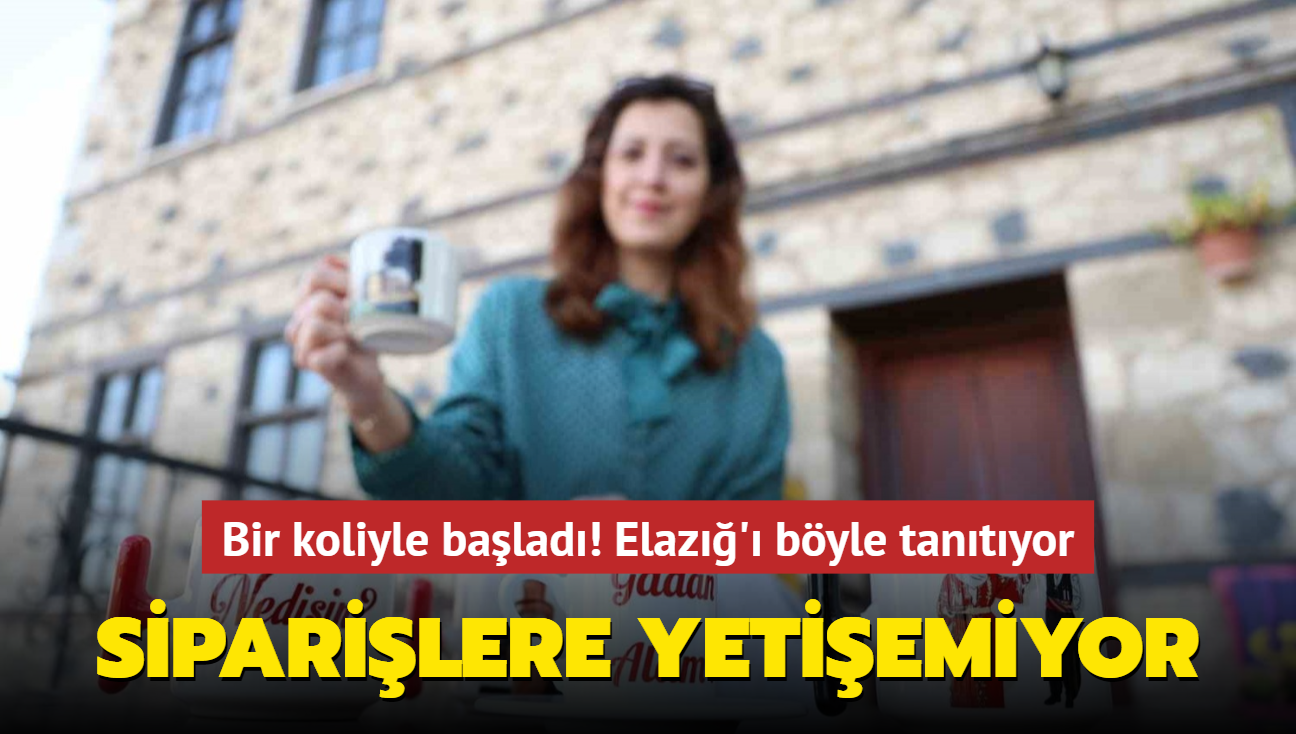 Bir koliyle balad, imdi siparilere yetiemiyor! Elaz' byle tantyor