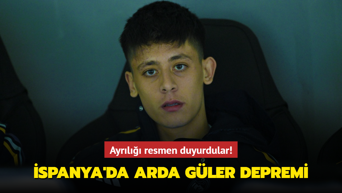 spanya'da Arda Gler depremi! Ayrl resmen duyurdular...