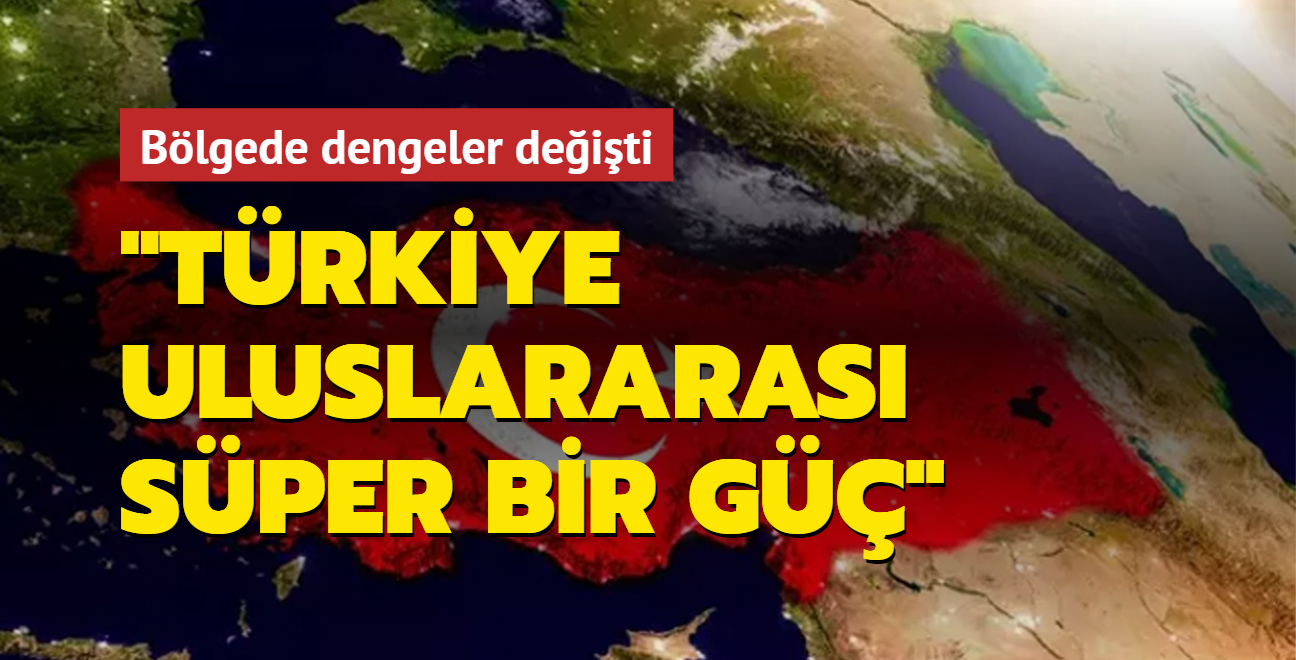 Srp yetkililer: Trkiye blgesel deil, uluslararas sper bir g