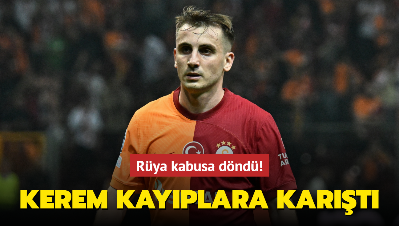 Rya kabusa dnd! Galatasaray'da Kerem Aktrkolu kayplara kart