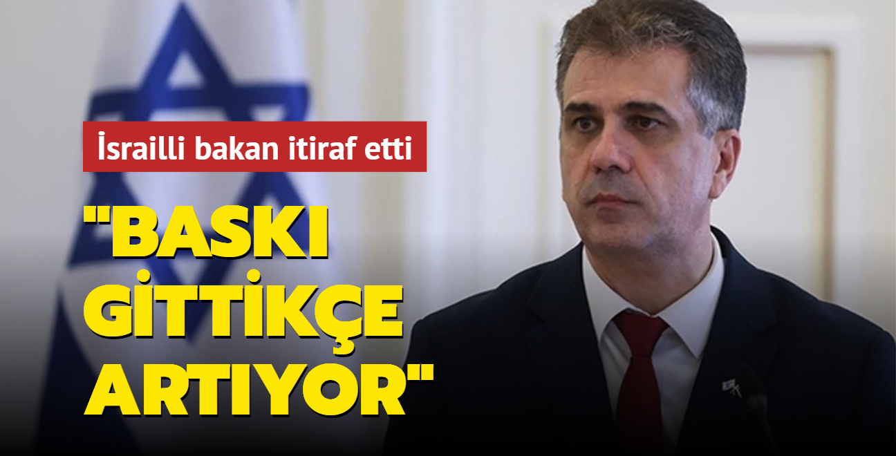 srailli bakan itiraf etti: Bask gittike artyor