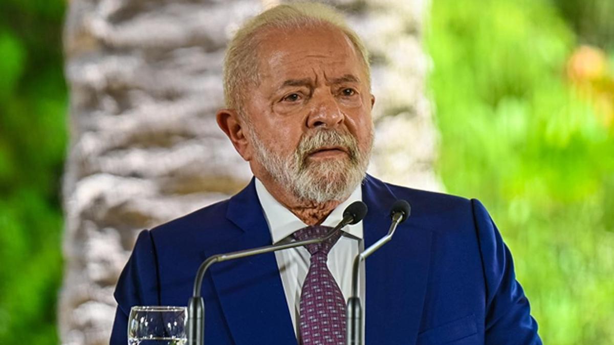 Brezilya Devlet Bakan Lula'dan srail'e sulama