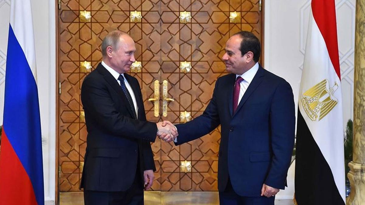 Putin ile Sisi arasnda Gazze grmesi