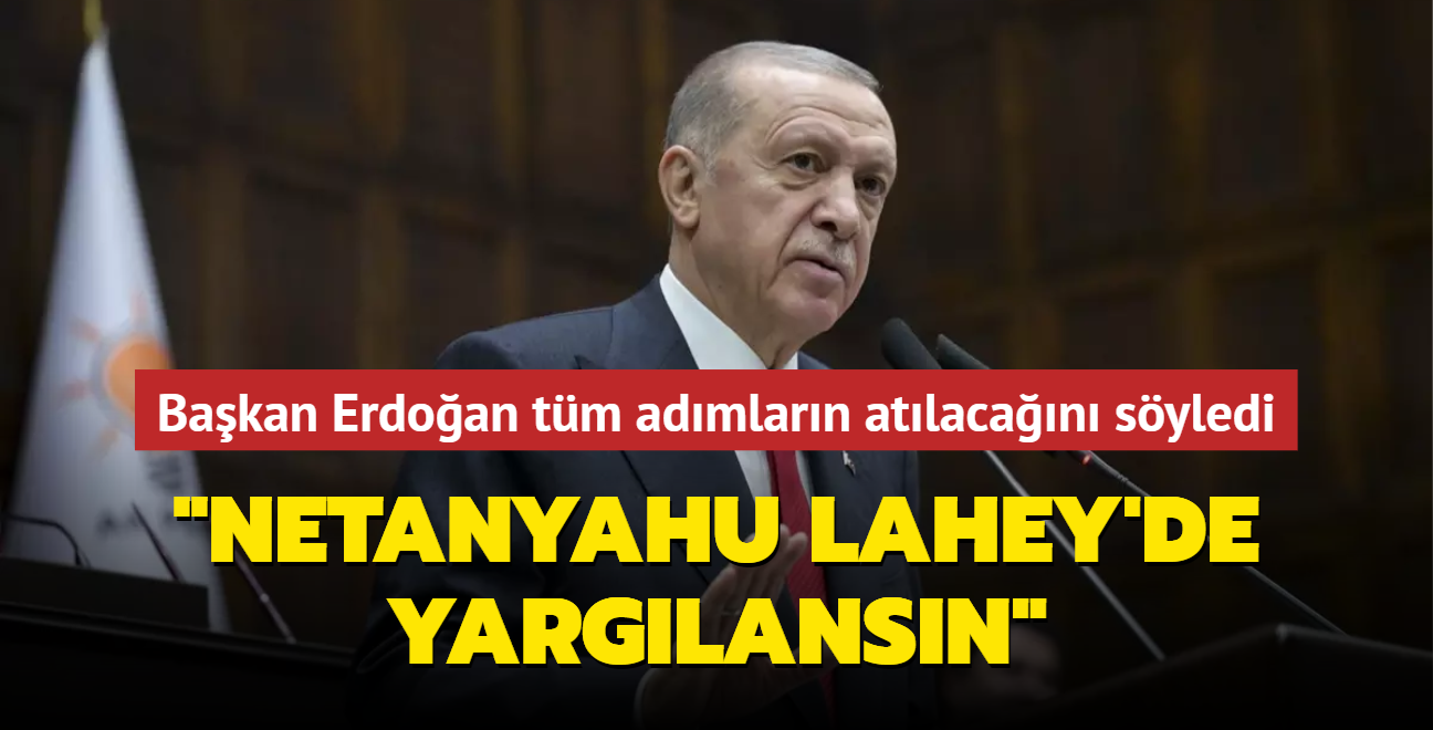 Netanyahu Lahey'de yarglansn