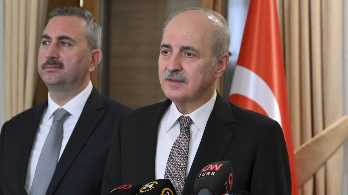 Numan Kurtulmu: nfaz sistemiyle ilgili yeni dzenleme yaplmal