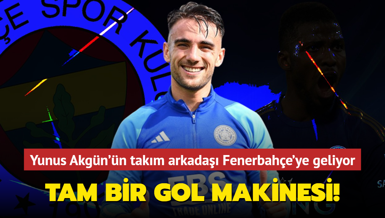 Tam bir gol makinesi! Yunus Akgün'ün takım arkadaşı Fenerbahçe'ye geliyor