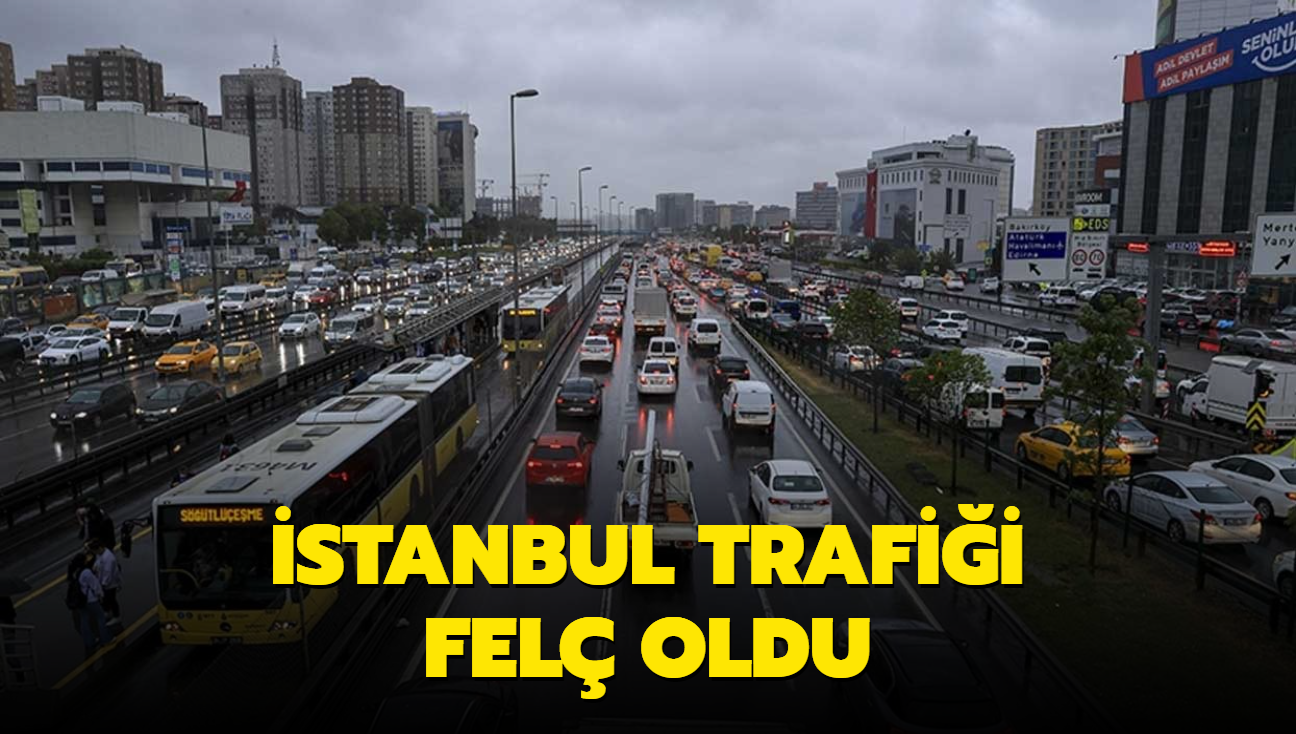 stanbul trafii fel oldu