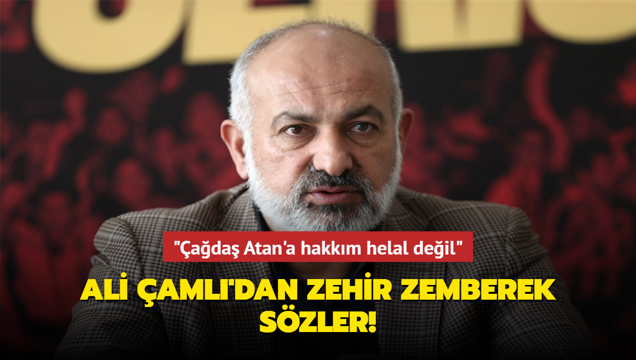 "ada Atan'a hakkm helal deil" Ali aml'dan zehir zemberek szler!