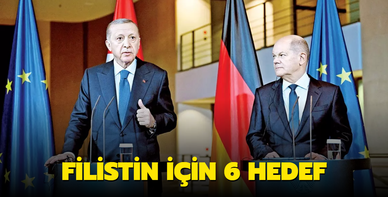 Filistin iin 6 hedef