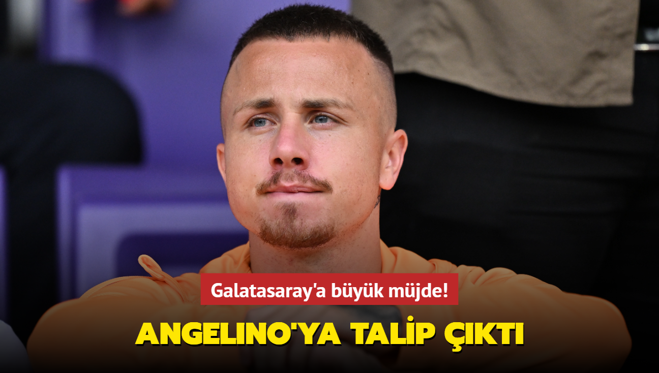 Galatasaray'a büyük müjde! Angelino'ya talip çıktı