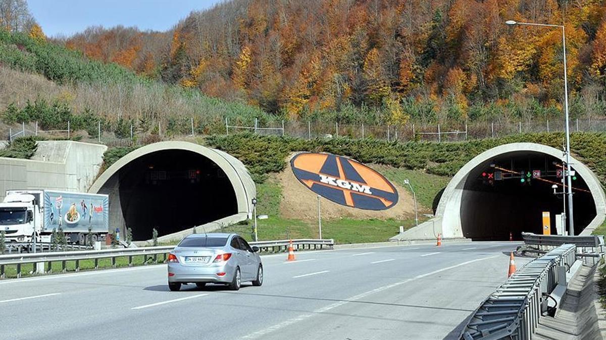 Bolu Dağı Tüneli Ankara-İstanbul yönü yarın ulaşıma kapatılacak