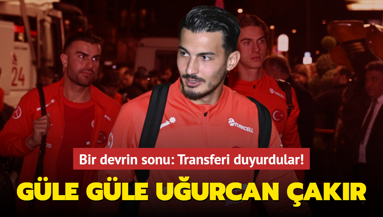 Gle gle Uurcan akr! Trabzonspor'da bir devrin sonu: Transferi sonunda duyurdular...