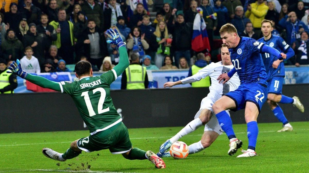 Slovenya, Kazakistan' yendi ve Almanya biletini kapt