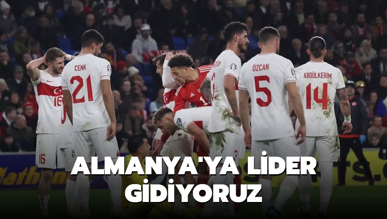 Almanya'ya lider gidiyoruz