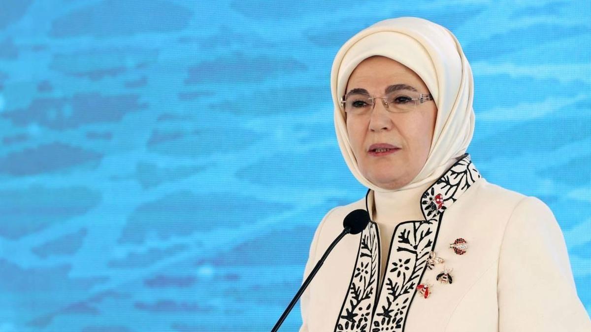 Emine Erdoan'dan "Su Verimlilii" mesaj