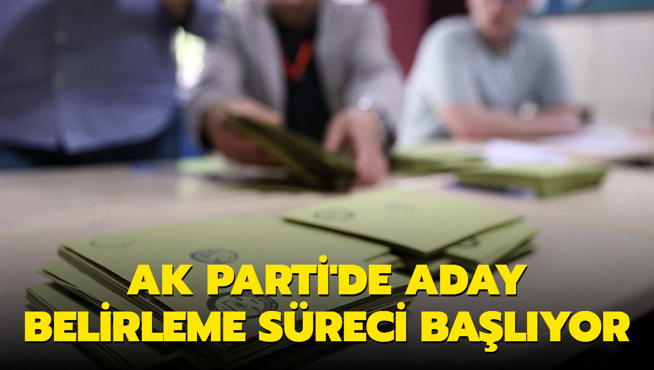 AK Parti'de yerel seim hazrl! Temayl komisyonlar oluturuldu