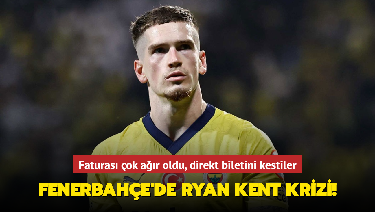 Fenerbahe'de Ryan Kent krizi! Faturas ok ar oldu, direkt biletini kestiler...