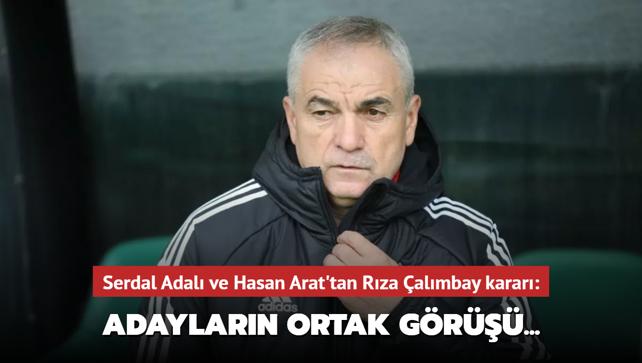 Serdal Adal ve Hasan Arat'tan Rza almbay karar: Adaylarn ortak gr...