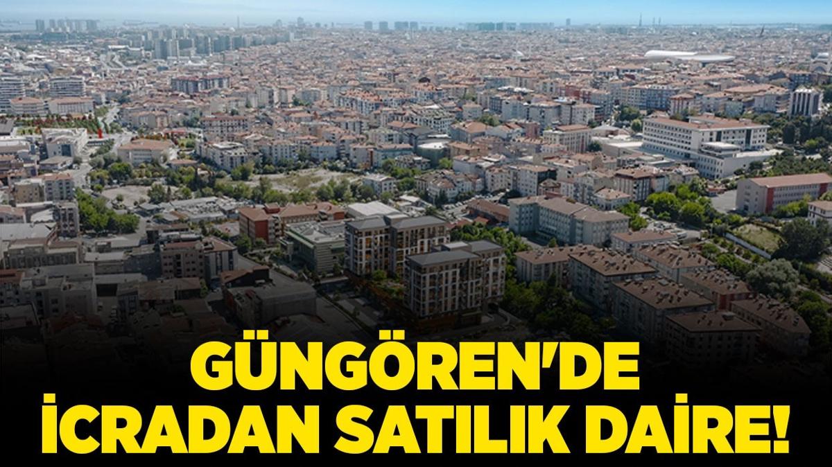 Gngren'de 2.4 milyon TL'ye icradan satlk daire!