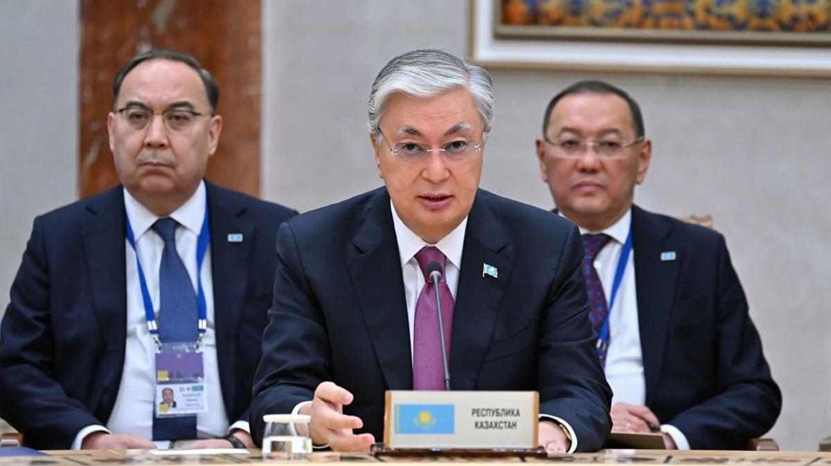 Kazakistan Cumhurbakanndan Filistin iin 'tam teekkll devlet' vurgusu